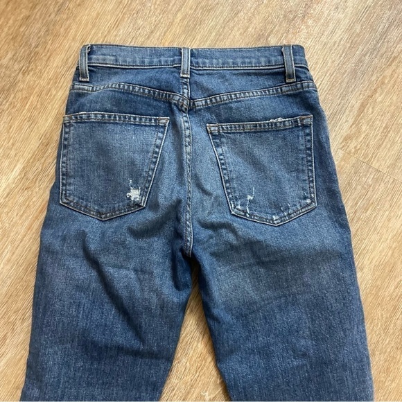 Reformation Hepburn High Skinny Jean Wash Rainier Size 25 - Picture 10 of 13